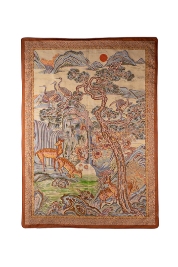 Nature’s Dawn (Parisian Appliqué Mural)