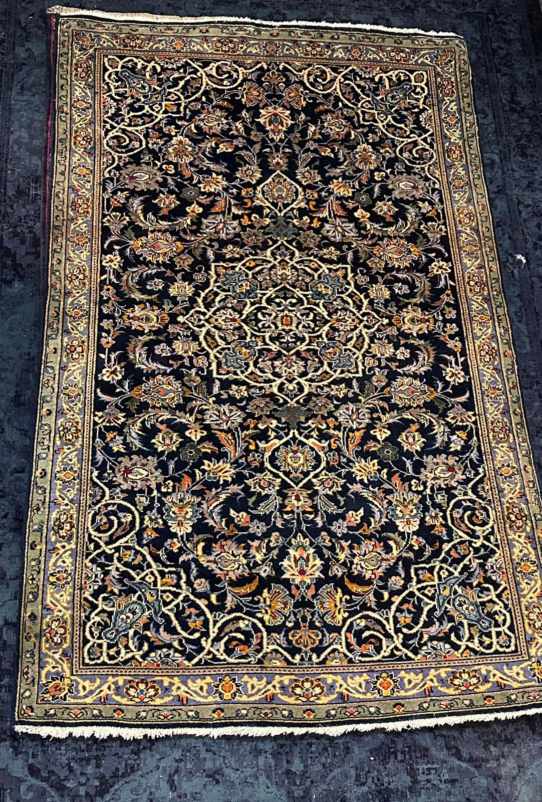 Midnight Blue Shah Abbasi